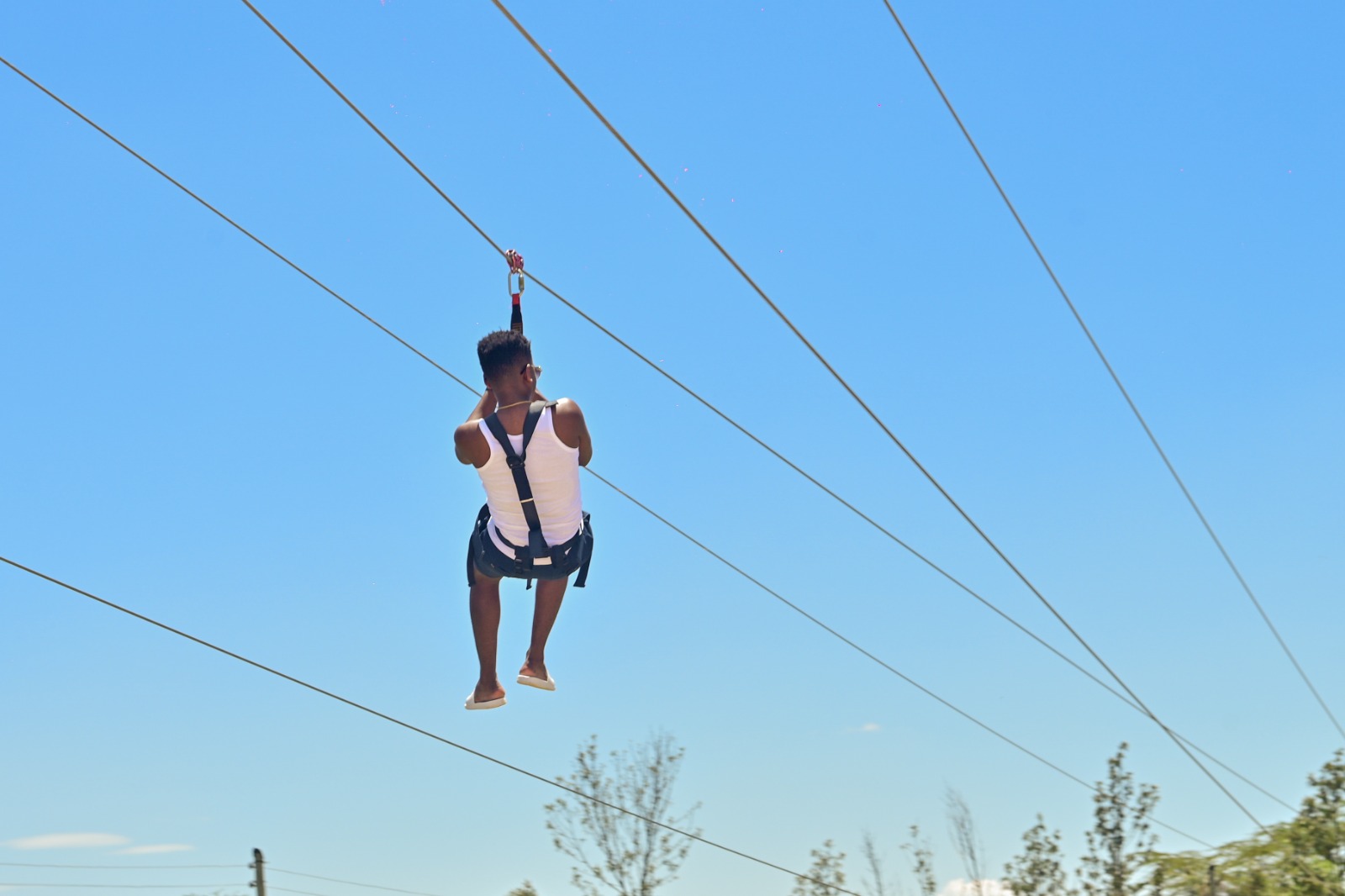 zip lining in Nakuru